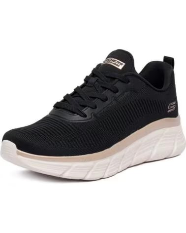 SKECHERS BOBS B FLEX HI FLYING NEGRO