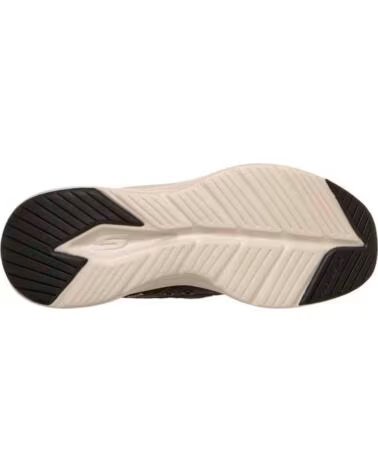 SKECHERS SNEAKERS MUJER CONTOUR FOAM COZY FIT LEOP NEGRO