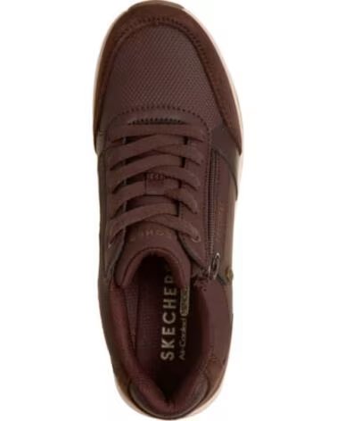 SKECHERS BILLION FLEX LUXE UP ZAPATILLAS MUJER MARRóN