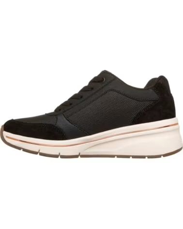 SKECHERS BILLION FLEX - LUXE UP SNEAKERS NERO NEGRO