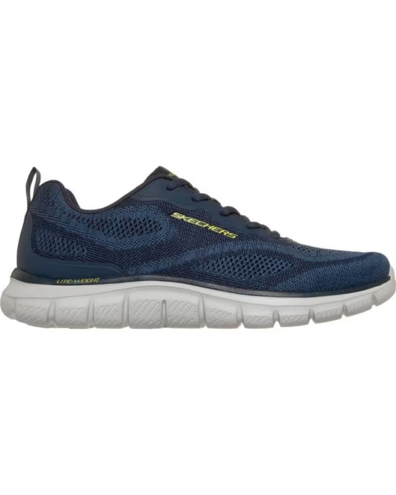 SKECHERS SNEAKERS UOMO 233064 BLU AZUL