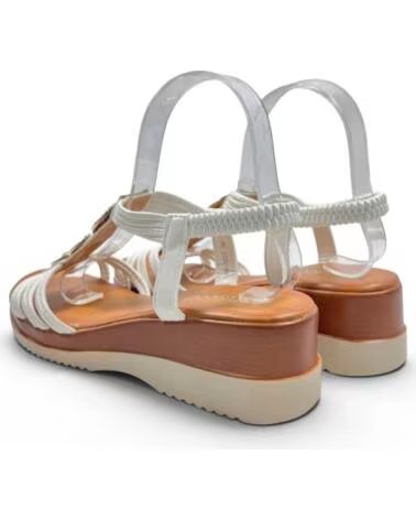 TIMBOS Sandalia cuna comoda de mujer blanco 133374 BLANCO