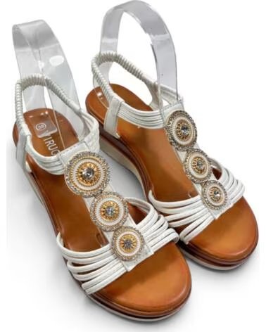 TIMBOS Sandalia cuna comoda de mujer blanco 133374 BLANCO