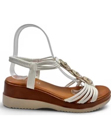 TIMBOS Sandalia cuna comoda de mujer blanco 133374 BLANCO
