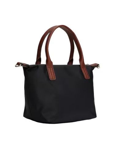 TOMMY HILFIGER MALA MICRO TOTE POPETTE NEGRO