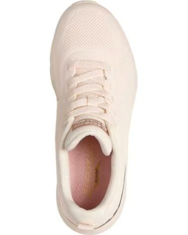SKECHERS BOBS ARCH FIT ELEV8 SNEAKERS DONNA BEIGE