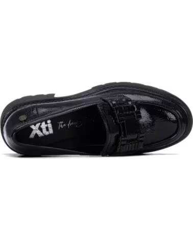 XTI 146229 CHUNKY HEEL LOAFER NEGRO
