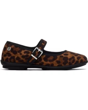 XTI ZAPATOS MERCEDITAS ESTAMPADO LEOPARDO HEBILLA