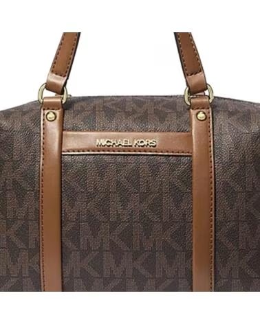 MICHAEL KORS Bolso Mujer Satchel Beck con Bandolera Extraible 38H3GKNS1B MARRóN