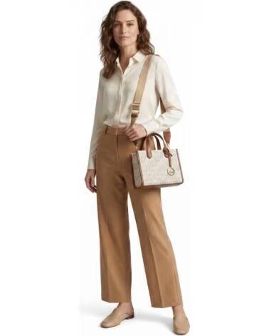 MICHAEL KORS Bolso Mujer Bandolera Pequena Gigi 38T5G3GM5B BEIGE