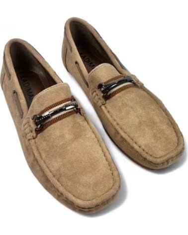 TIMBOS Mocasin comodo de hombre kaki 133398 MARRóN