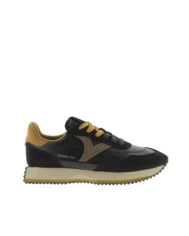 VICTORIA SAPATILHAS COSMOS NYLON METAL PRETO NEGRO
