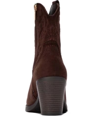 XTI BOTINES CAMPEROS DE MUJER 146105 EN MARRÓN MARRON