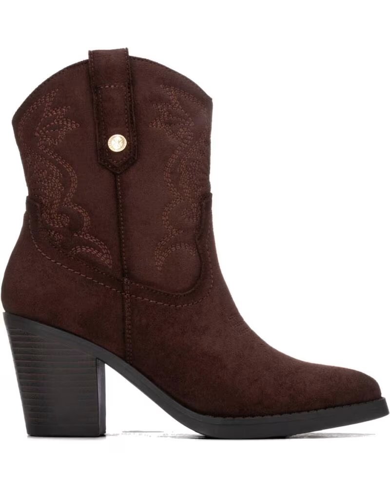 XTI BOTINES CAMPEROS DE MUJER 146105 EN MARRÓN MARRON