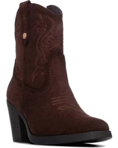 XTI BOTINES CAMPEROS DE MUJER 146105 EN MARRÓN MARRON