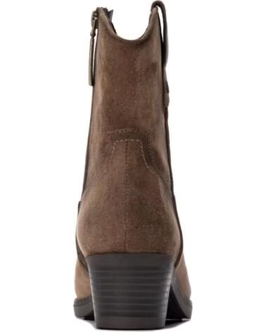 REFRESH Botines de Tacon Mujer 176144 Taupe MARRóN