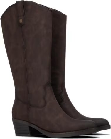 REFRESH BOTA ALTA ESTILO COWBOY 176147 MARRÓN MARRON