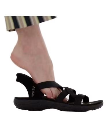 SKECHERS SLIP-INS REGGAE SLIM NEGRA NEGRO