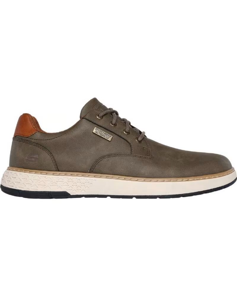 SKECHERS 205234 GARLAN PRYOR HERREN FREIZEIT SNEAKER KAKI