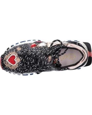 exe 134-211 LEATHER BLACK CHAMPAGNE