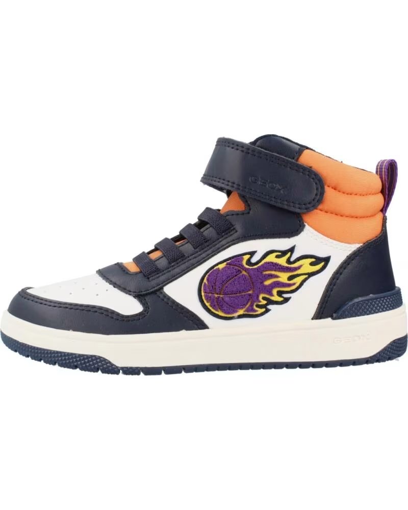GEOX BOY BOOTS MODEL J56LQC WHITE COLOR C0899