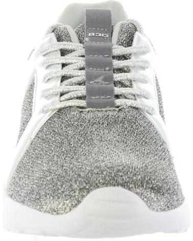Sapatilhas de Mulher BASS3D 41436 GLITTER PLATA