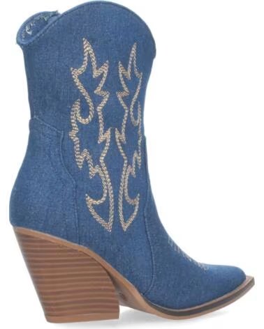 SPORT3PUNTO0 2A-1410 COWBOY-STIEFEL AUS DENIM VARIOS COLORES