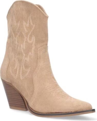 SPORT3PUNTO0 DAMEN COWBOY-STIEFELETTEN 2A-1410 APRIKOSE VARIOS COLORES