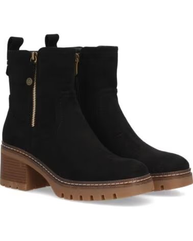 SPORT3PUNTO0 1986-11 SCHWARZ ABSATZSTIEFELETTEN MIT REISSVERSCHLUSS VARIOS COLORES