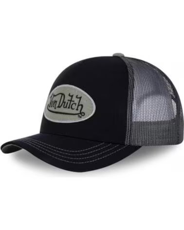 VON DUTCH Gorra Trucker Cap en negro para unisex NEGRO