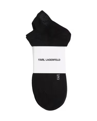 KARL LAGERFELD K-KAMEO SNEAKER SOCK 3P NEGRO