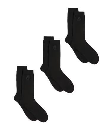 KARL LAGERFELD K-KAMEO SOCKS 3-PACK NEGRO