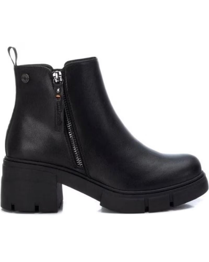 REFRESH Botines De Tacon Mujer 171054 Negro NEGRO