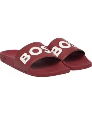 HUGO BOSS CHANCLAS ARYEH SLID NPVIG 50536835 ROJO
