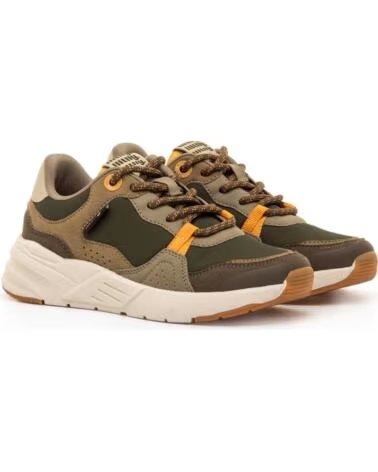 MTNG 40067 CASUAL SNEAKERS IN BROWN AND KHAKI TONES MARRóN