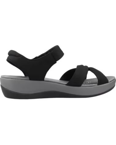 CLARKS DAMEN SANDALEN ARLA SHORE SCHWARZ NEGRO