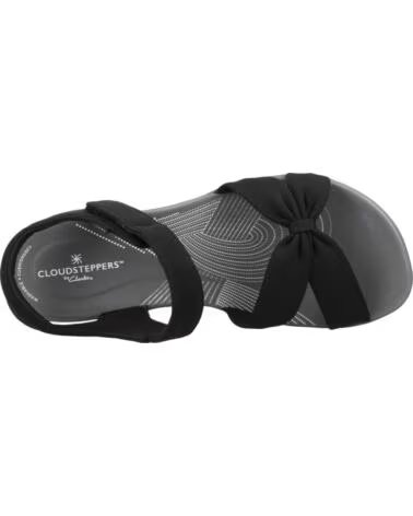 CLARKS DAMEN SANDALEN ARLA SHORE SCHWARZ NEGRO