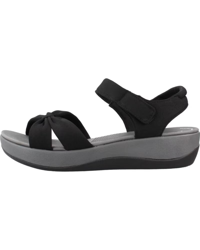 CLARKS DAMEN SANDALEN ARLA SHORE SCHWARZ NEGRO