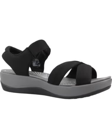 CLARKS DAMEN SANDALEN ARLA SHORE SCHWARZ NEGRO