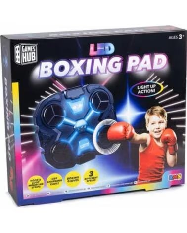 VALUVI ALMOHADILLA DE BOXEO LED INTERACTIVA PARA NIÑOS MULTICOLOR