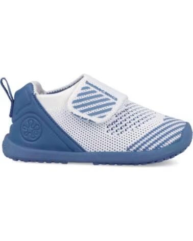 BIOMECANICS Zapatillas 262188 en blanco para bebe BLANCO-AZUL
