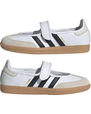 ADIDAS Samba Jane JR1402 Cloud White - Alumina - Core Black - 40 2-3 WHITE