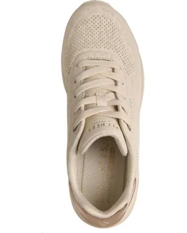 SKECHERS UNO WEDGE SAFARI DAZE BEIGE