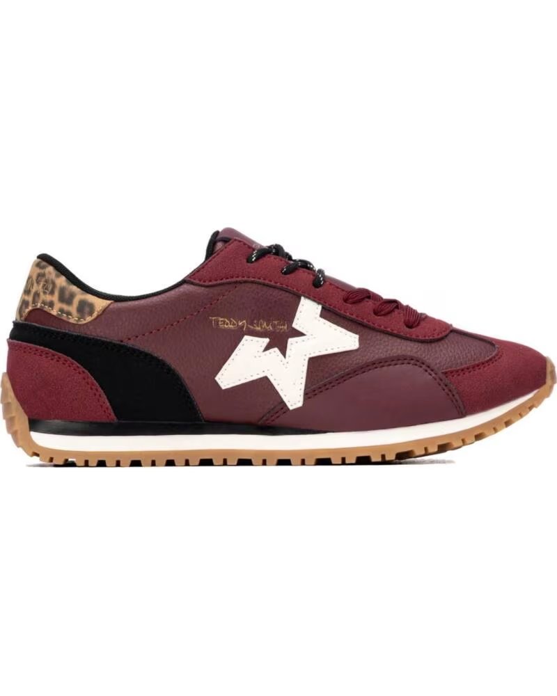 TEDDY SMITH CASUAL SNEAKERS 121131 BURGUNDY BURDEOS