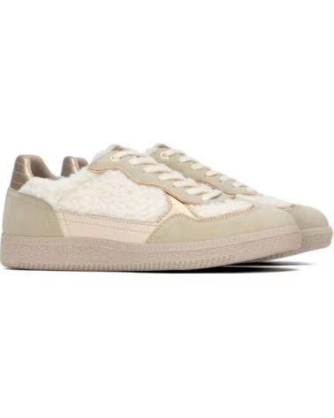 XTI SNEAKER CASUAL 146494 BEIGE CON PELLICCIA