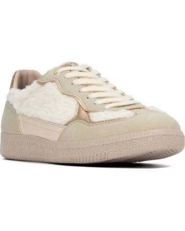 XTI SNEAKER CASUAL 146494 BEIGE CON PELLICCIA