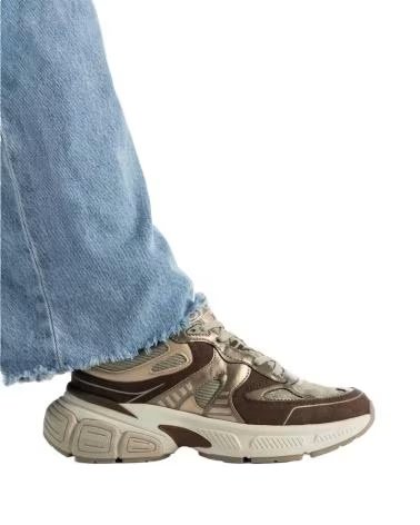XTI SNEAKER 146495 MARRONI E DORATE MARRON