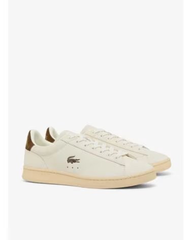 LACOSTE CARNABY SET OFF WHT-DK BRW SNEAKER FÜR HERREN BEIGE