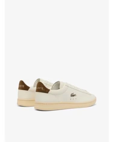 LACOSTE CARNABY SET OFF WHT-DK BRW SNEAKER FÜR HERREN BEIGE