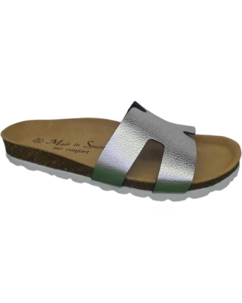 KATOSINES SANDALIA BIO DE PIEL COMODA PLANTILLA DE PARA MUJER TALLAS 36 A 41 HECHO EN ESPANA MODELO 130 VARIOS COLORES